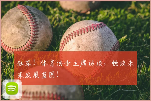 独家！体育协会主席访谈，畅谈未来发展蓝图！